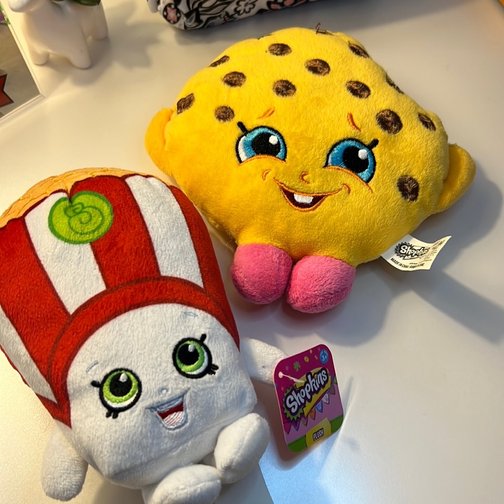 Two Shopkins Plushies